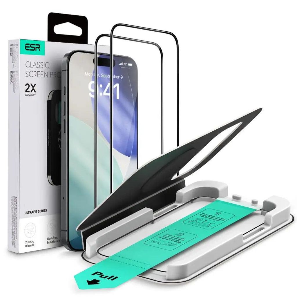 ESR UltraFit temperované sklo 2 ks pre iPhone 17 Pro Max - Obrázok produktu 