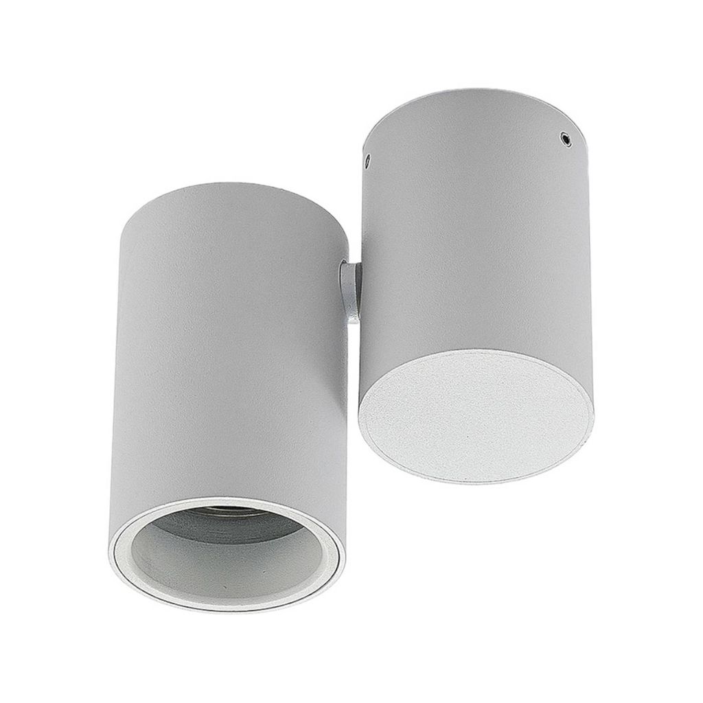 Arcchio Deckenlampe Gesina, 1flg., weiß, Alu, 11,6 cm