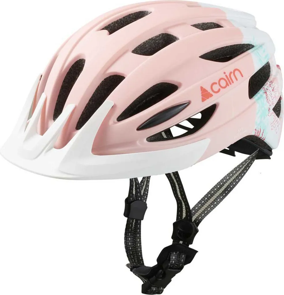 Casque vélo urbain Cairn Fusion Rose M - Idéal pour vélotaf et loisirs