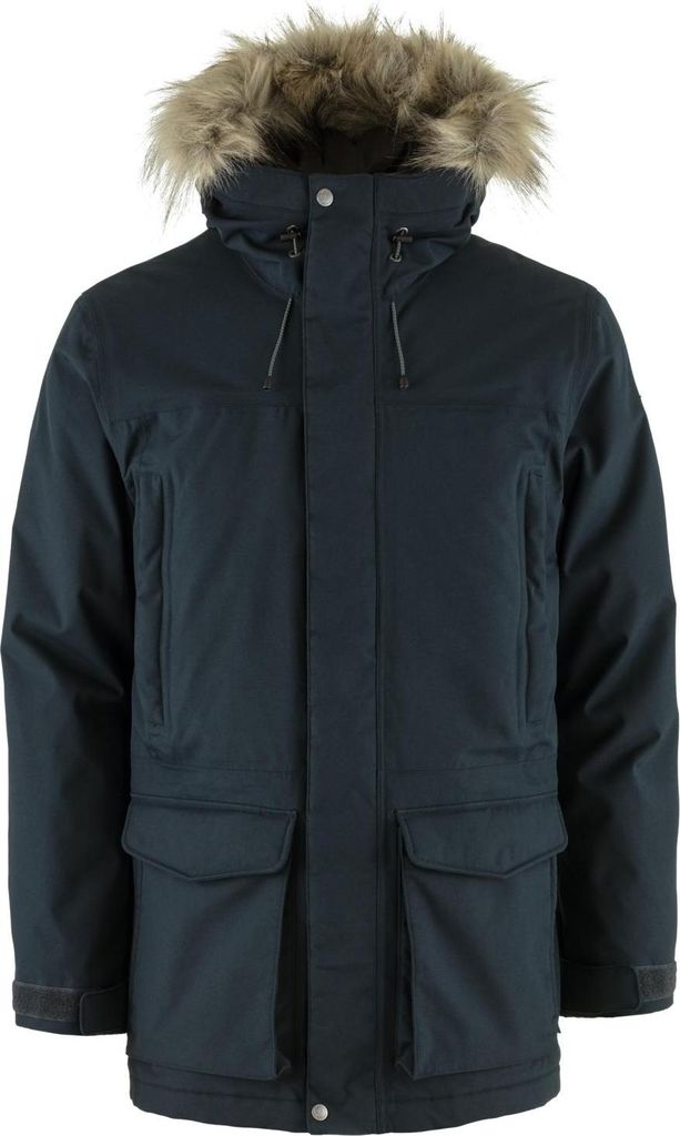 FJÄLLRÄVEN Fjällräven Nuuk Lite Parka Herren blau 56