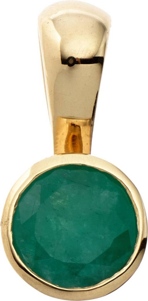 JOBO Anhänger 333 Gold Gelbgold 1 Smaragd grün Produktbild 