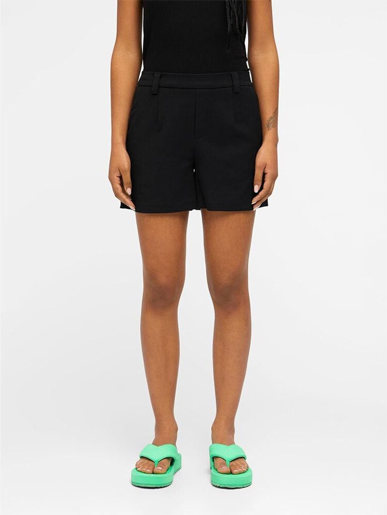 Object Lisa Kurze Hose Schwarz 36 Frau Schwarz 36