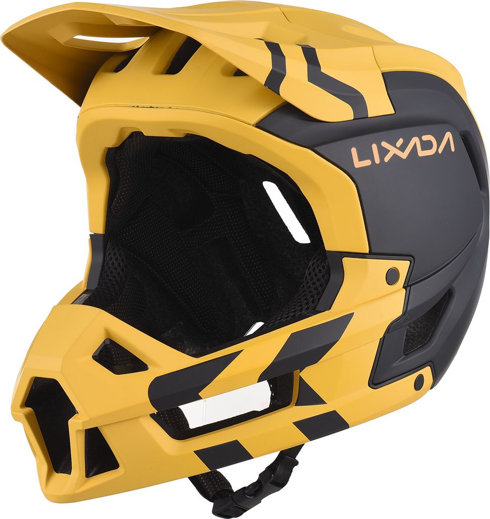 Integralhelm fuer Mountainbikes, Belueftung, leichter Helm