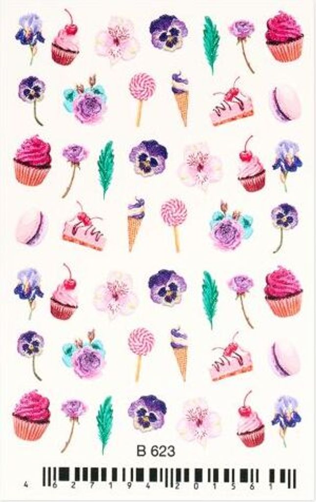 Cupio sunkissed Nageltattoo B623