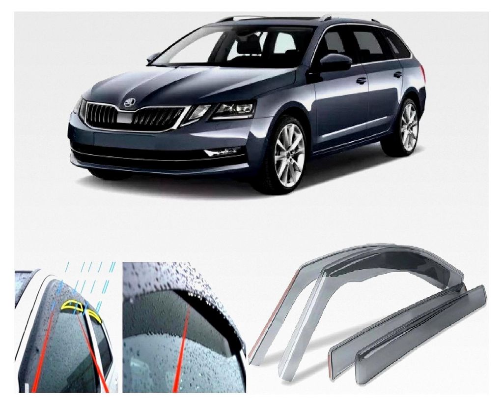 Windabweiser für Skoda Octavia MK3 (5E) 5-Türer Kombi 2012-2019