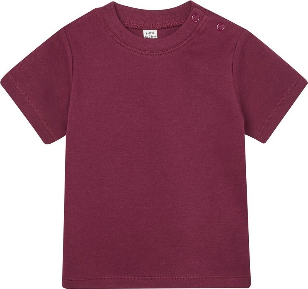 Babybugz - T-Shirt für Baby PC5006 (68) (Burgunderrot)