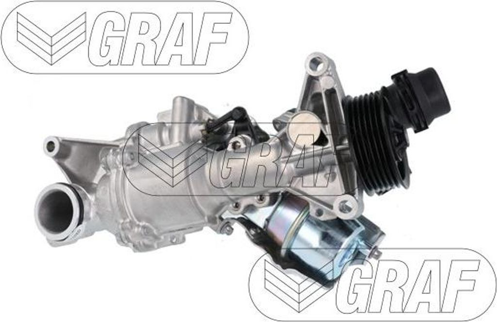 GRAF Kühlmittelpumpe Wasserpumpe passend für MERCEDES-BENZ C-Klasse Limousine (W204) PA1493