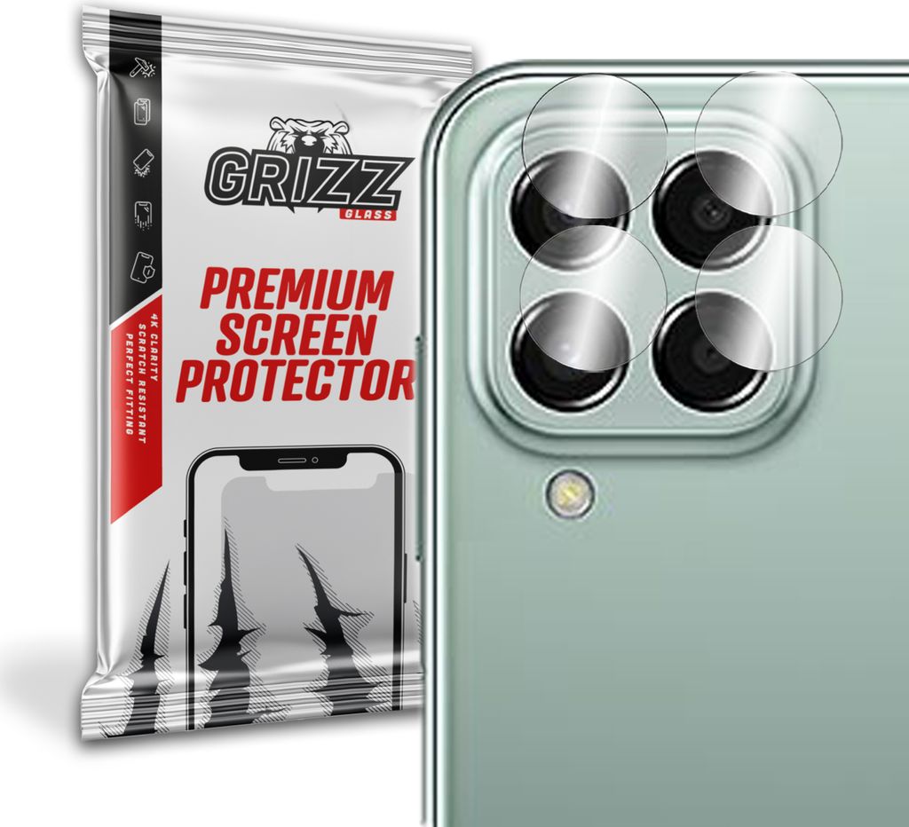 Glas für die Kamera GrizzGlass HybridGlass Kamera für Samsung Galaxy M33
