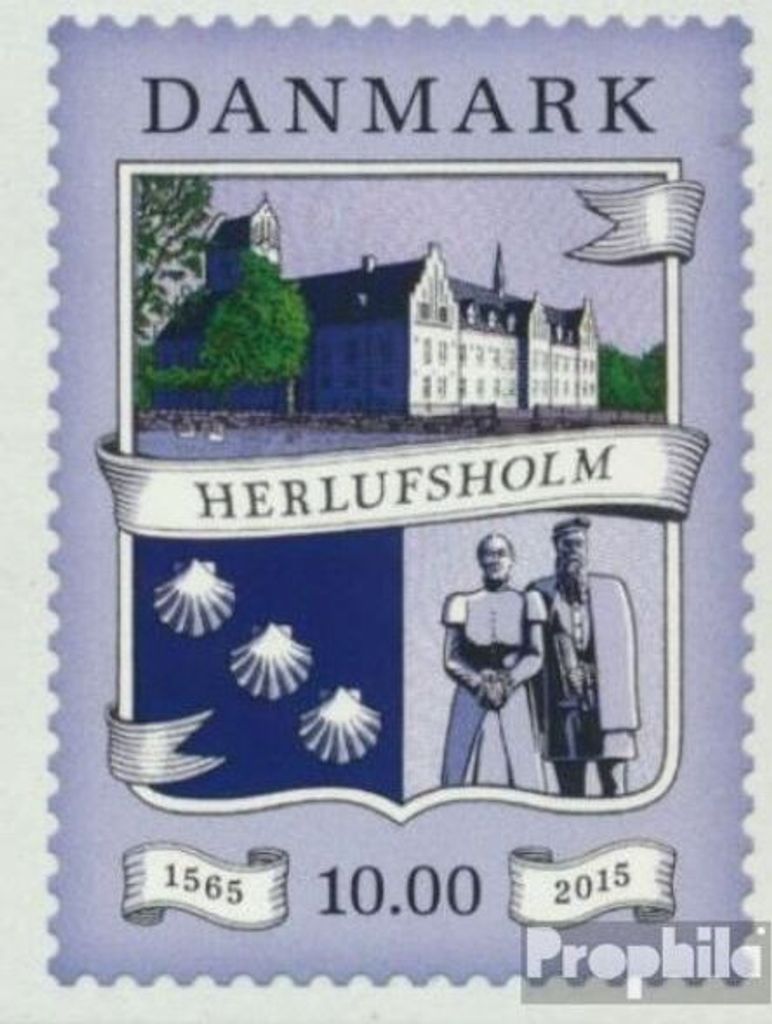 Briefmarken Dänemark 2015 Mi 1833 (kompl.Ausg.) postfrisch Privatschule Herlufsholm