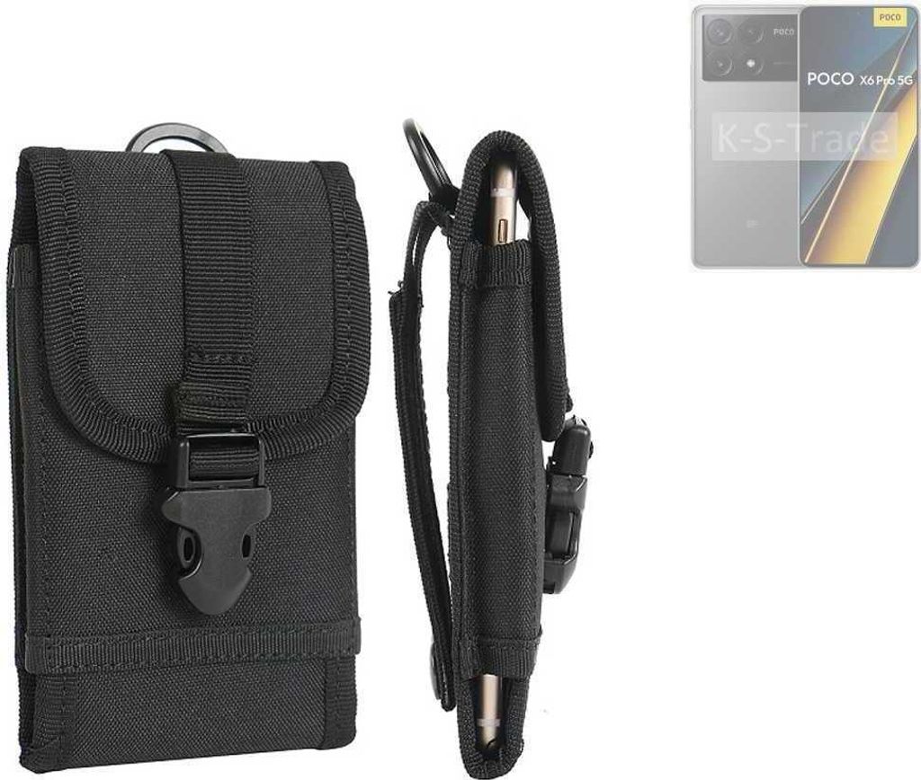 K-S-Trade Holster Handy Hülle kompatibel mit Xiaomi POCO X6 Produktbild 