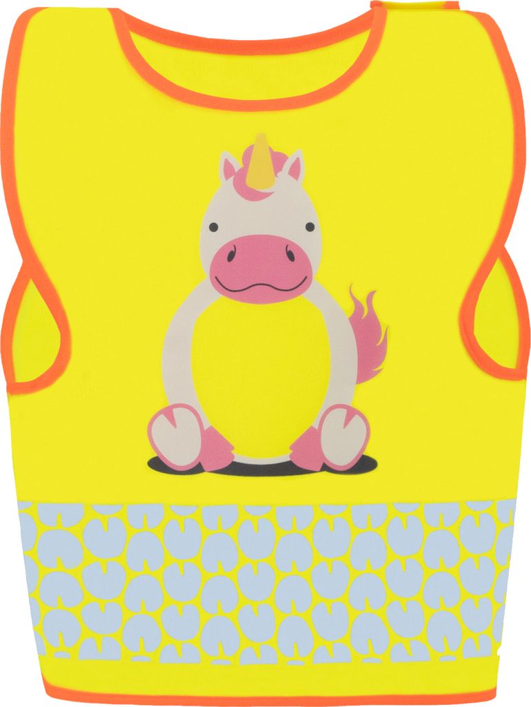 Korntex Kinderwarnweste Funtastic Wildlife FUNUNICYWXXS Produktbild 
