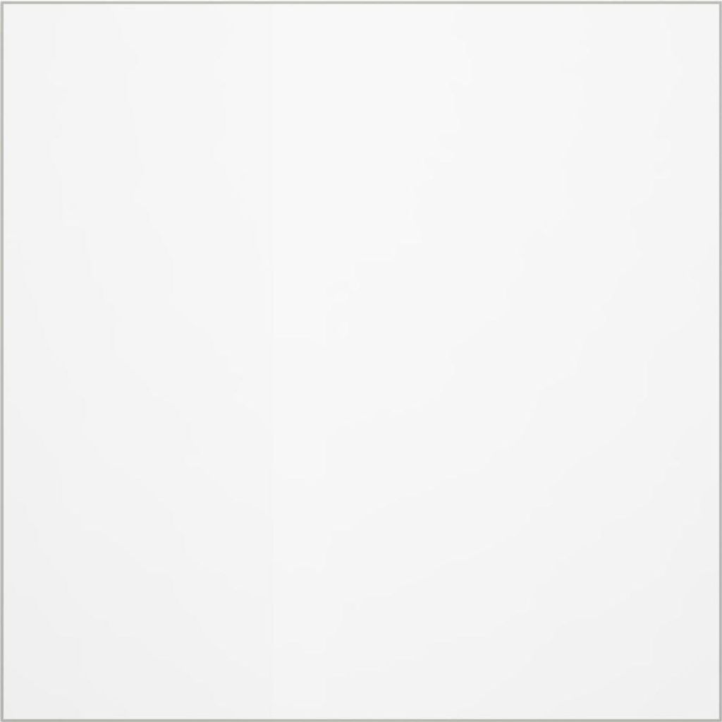 vidaXL Tischfolie Transparent 90x90 cm 1,6 mm PVC