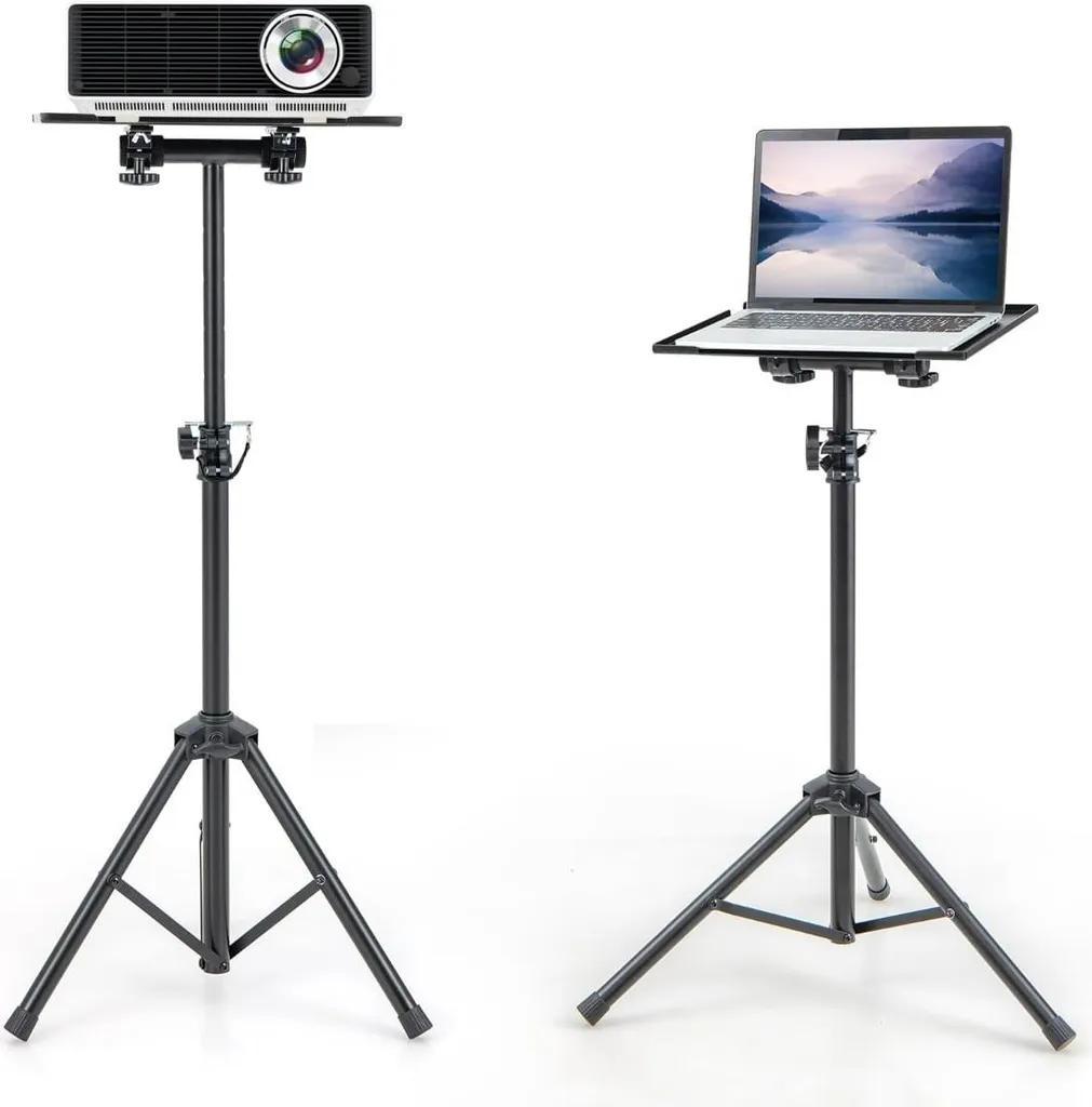 Support projecteur stable : corrigez l'angle de projection avec ce plateau