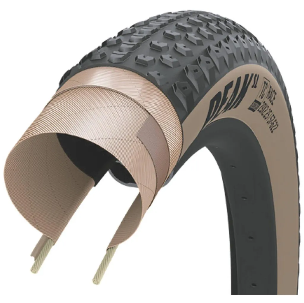 Pneu VTT Goodyear Peak SL Race TLC 29x2,25 avec Flancs Marron Tan Wall