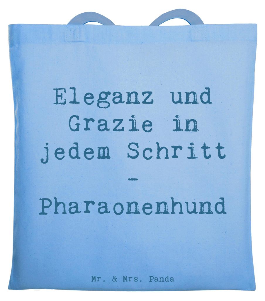 Mr. & Mrs. Panda Schultasche Spruch Eleganter Pharaonenhund Produktbild 