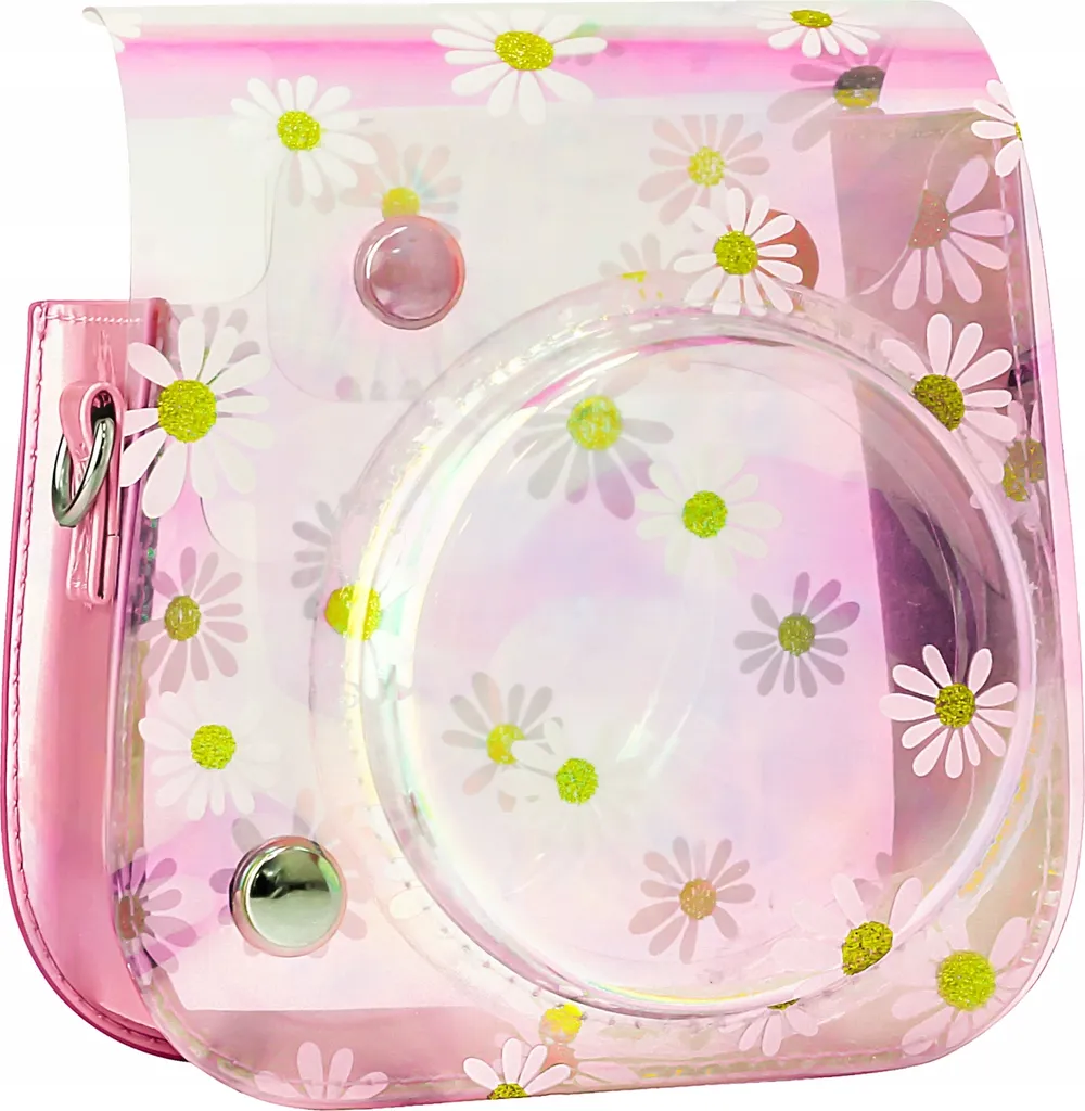 Étui Housse pour FujiFilm Instax Mini 11 - Motif White Daisies Élégant