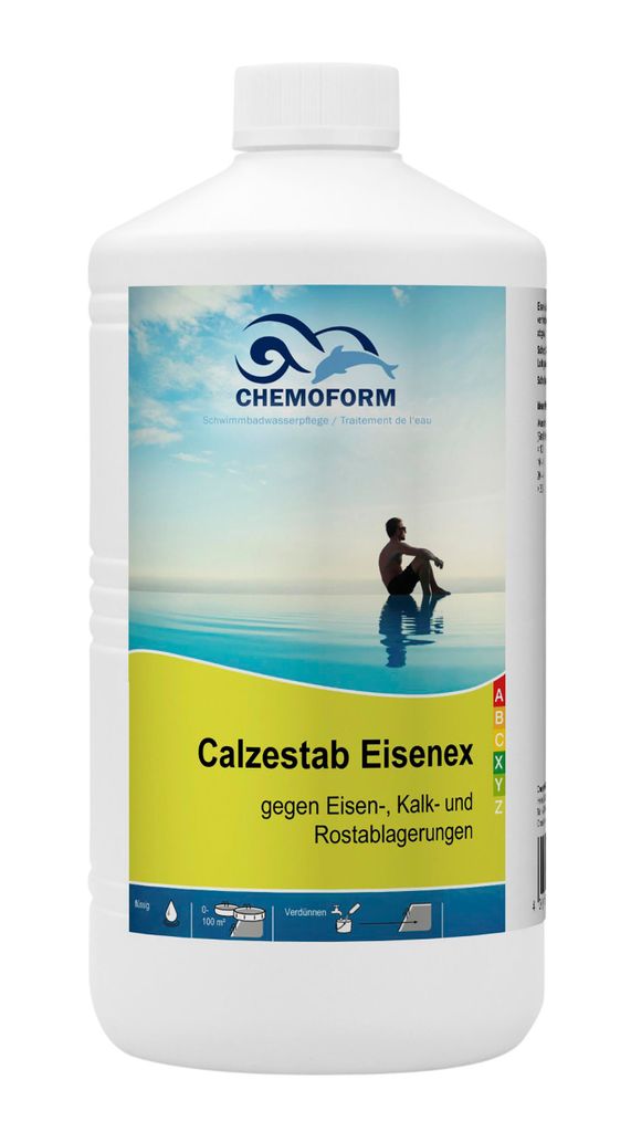 1 Liter Chemoform Calzestab Eisenex gegen Kalk, Rost, Eisen