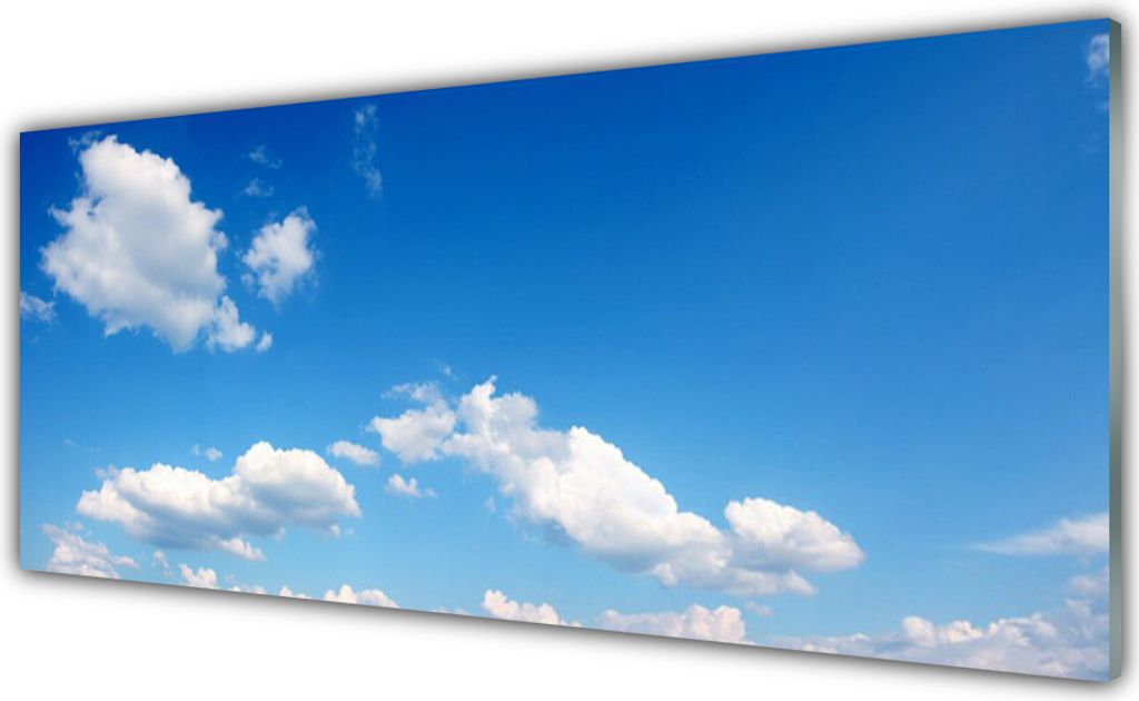 Acrylglasbilder 125x50 Wandbild Druck Himmel Landschaft