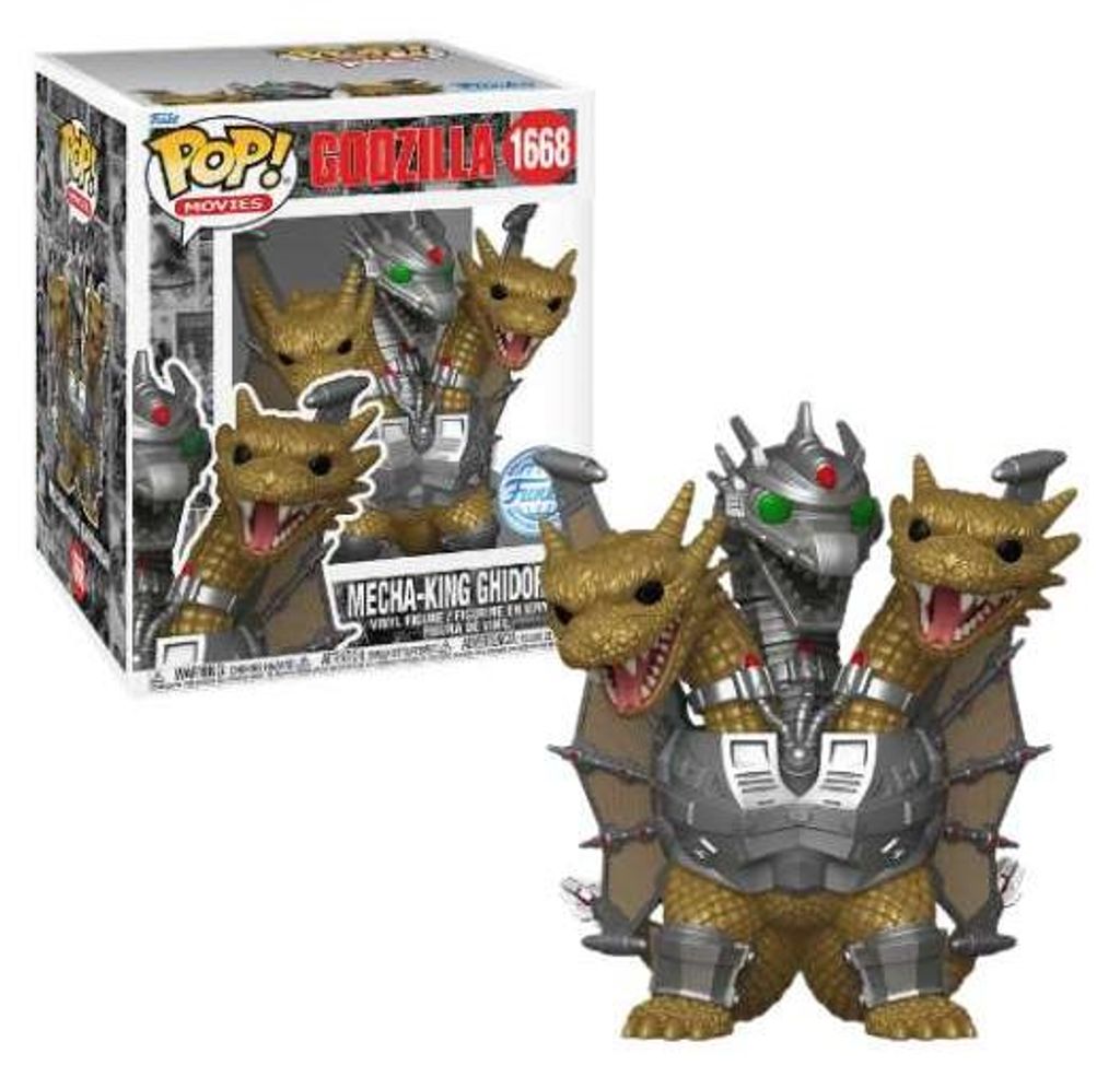 Funko Pop! Movies: Godzilla - Mecha-King Ghidorah #1668 Immagine del prodotto 