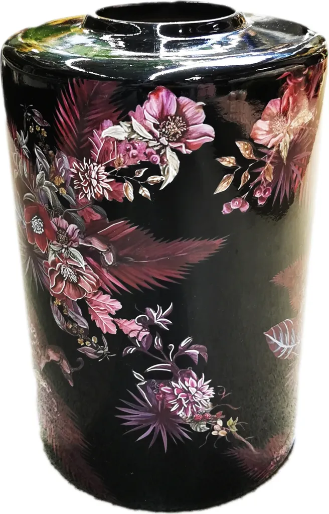 Vase décoratif 31 cm en céramique pour bouquet de fleurs de mariage