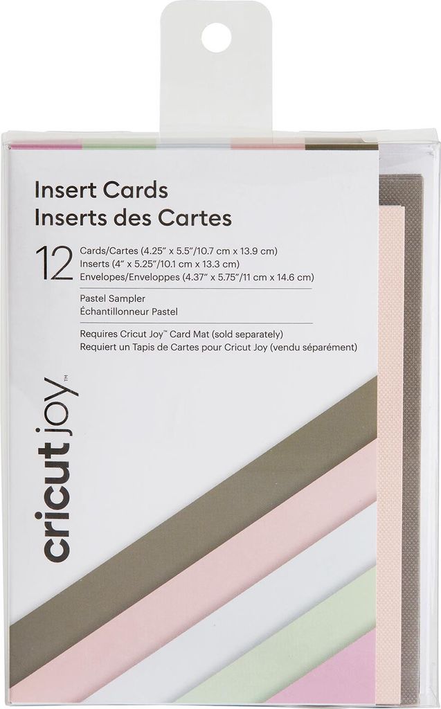 Cricut 2007257 - Gemischte Farben - Monochromatisch - A2 (420 x 594 mm) - Texturiert - 12 Blätter