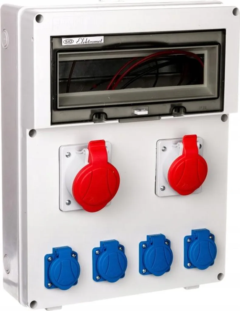 Coffret électrique de chantier Elektromet RSE-05 32A 400V IP54 14 modules