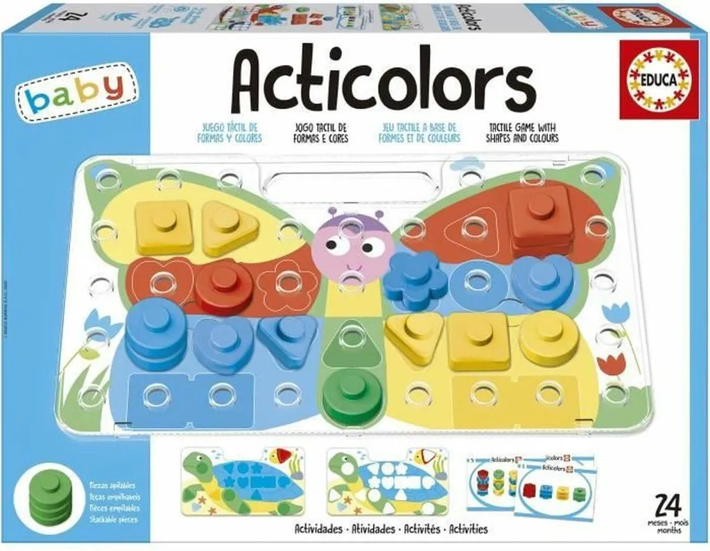 Puzzle Éducatif Educa Jeu de Société pour Enfant de 3 à 5 Ans - Version FR