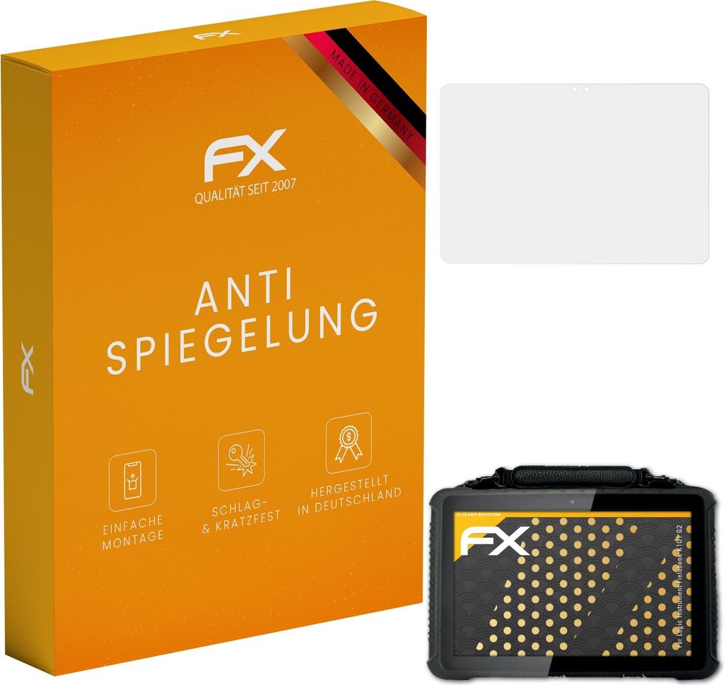 atFoliX FX-Antireflex 2x Schutzfolie kompatibel mit Logic Instrument Fieldbook K101 G2 Displayfolie