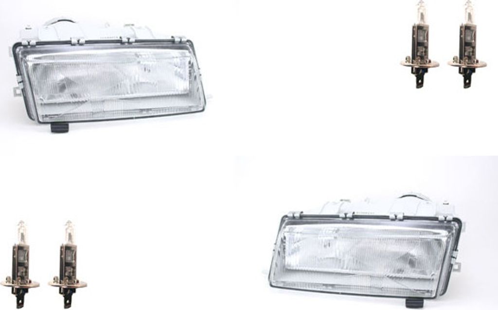 Scheinwerfer passend für Saab 9000 93-98 mit H1 H1 Satz Links Rechts 9082892 9082900 Johns