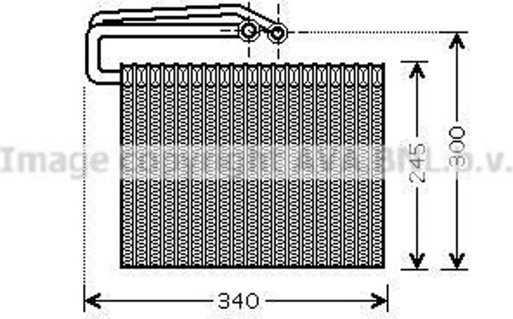 Évaporateur de clim pour Opel Signum et Vectra C - Système de froid habitacle