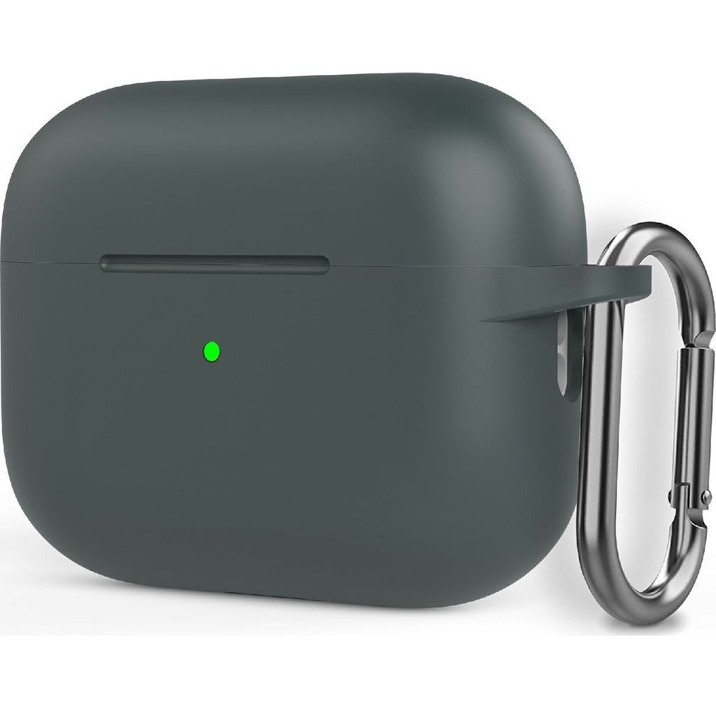 Mobigear Classic Apple AirPods Pro 2 Hülle Flexibles Silikon - Grau