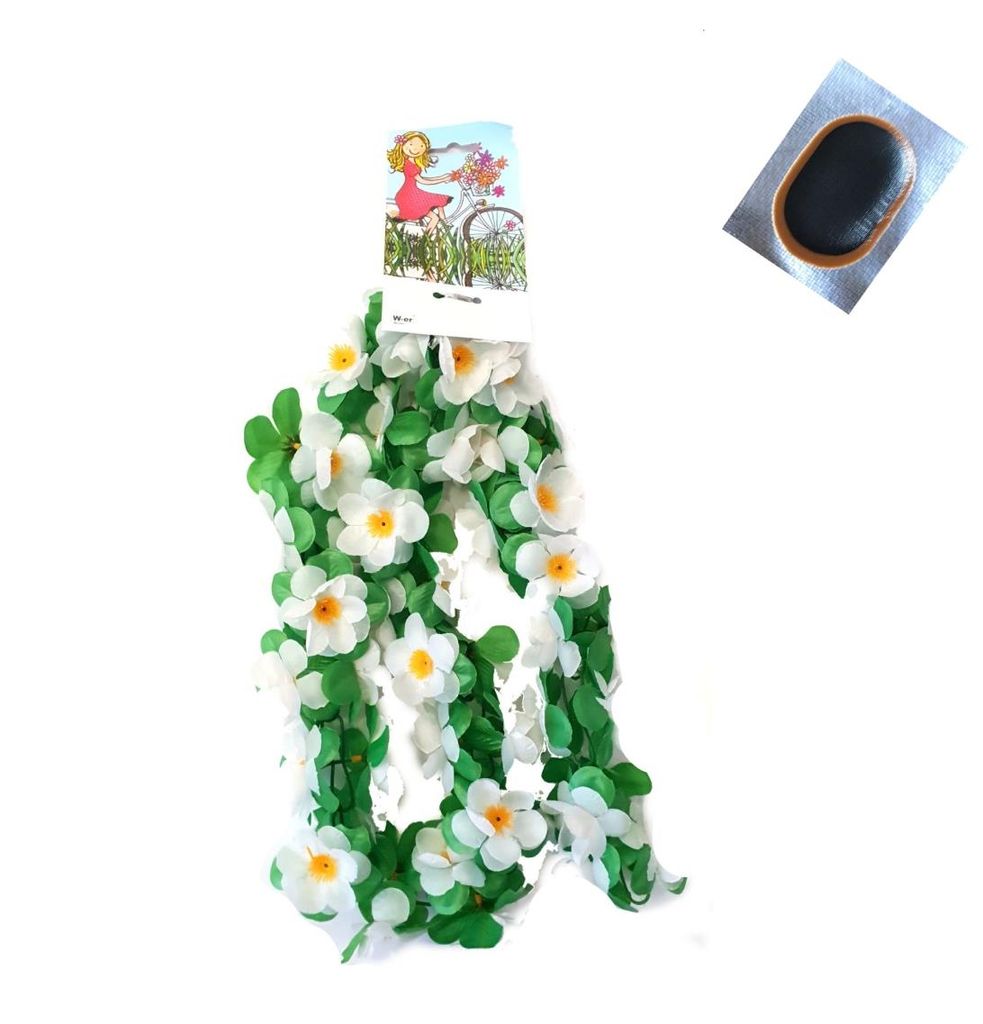 Amscan Tiki Blumengirlande – 2,2 M Lang, Mit Stoffblumen & Bedruckten Tiki-Figuren, Für Sommer- & Hawaii-Partys