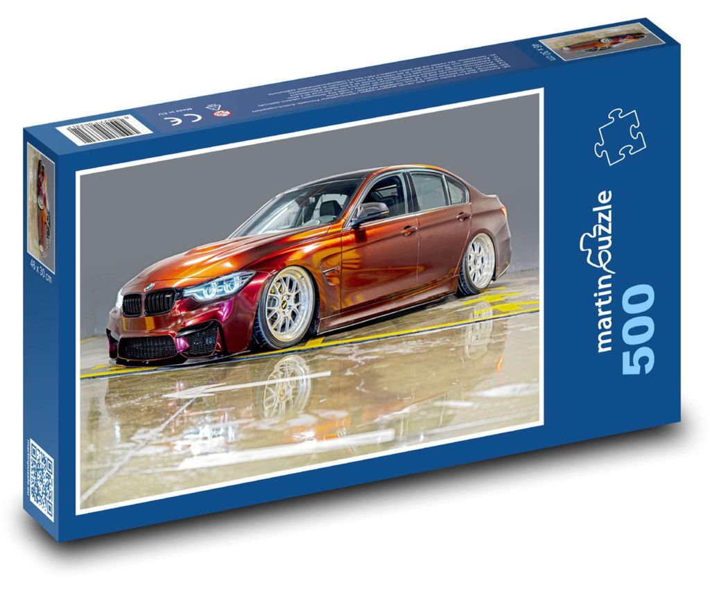 Puzzle 500 Sportwagen in der Stadt - martinpuzzle Produktbild 