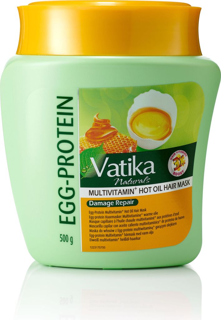 Vatika Maschera per capelli alle proteine dell'uovo 500g Immagine del prodotto 