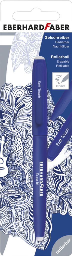 EBERHARD FABER Gelschreiber Erase it! blau