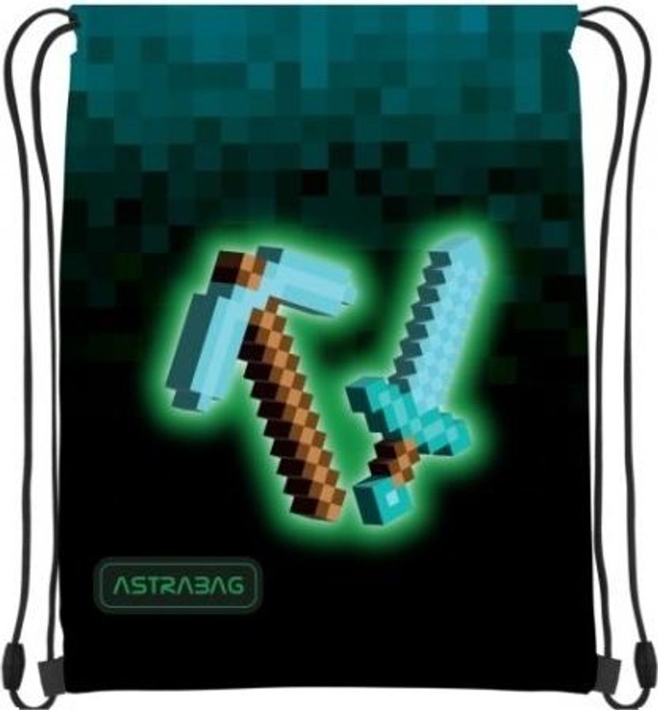 Borsa per scarpe Kilof Astra con spada blu Pixele Immagine del prodotto 