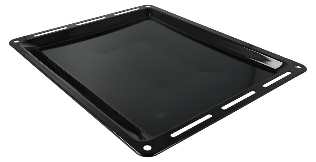 vhbw Backblech kompatibel mit Bosch HBG676ES6/15, HBG855TS1/93, HBG676ES1/92, HBG676EW1/35, HBG855TB1/35, HBG855TC0/93 Backofen - 45,8 x 36,5 x 4 cm