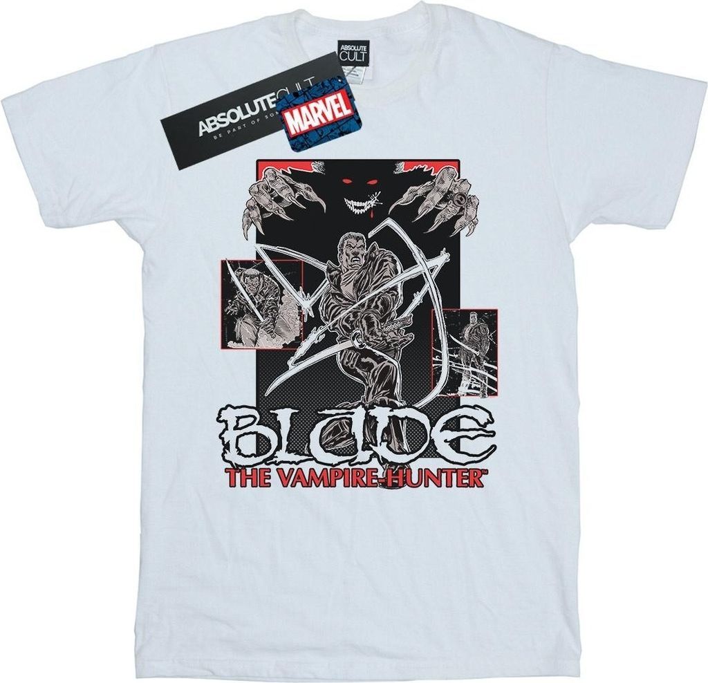 Marvel - "The Vampire Hunter" T-Shirt für Herren BI43396 (XXL) (Weiß)