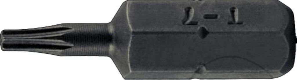Bit JMP Torx T10 mit Bohrung Länge 25mm 1/4=6,3mm