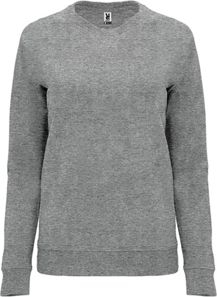 Roly SU1111 | Damen Annapurna Sweatshirt, Slub Garn - Farbe: 58 Heather Grey - Größe: S
