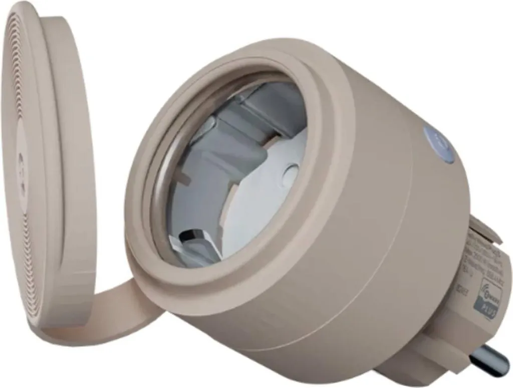 Prise Intelligente Shelly Z-Wave LR Extérieure Beige Grand Jardin
