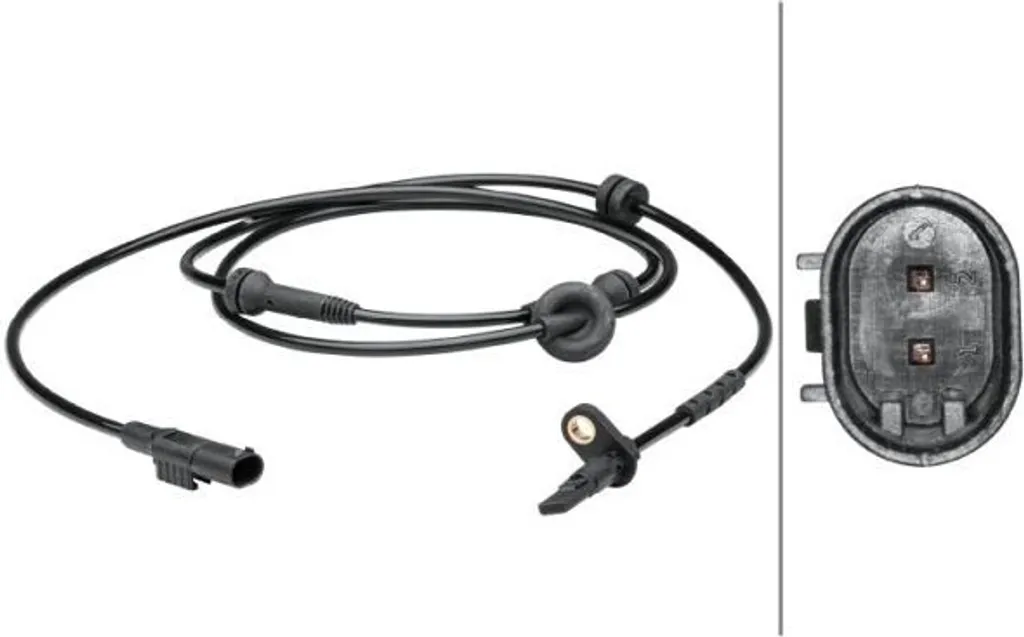 Capteur de vitesse de roue ABS pour Punto - HELLA 6PU 012 679-311 OE
