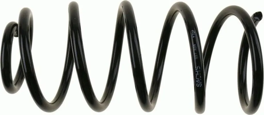 Ressort de suspension SACHS 997 809 OE 1J0411105AM pour Golf IV