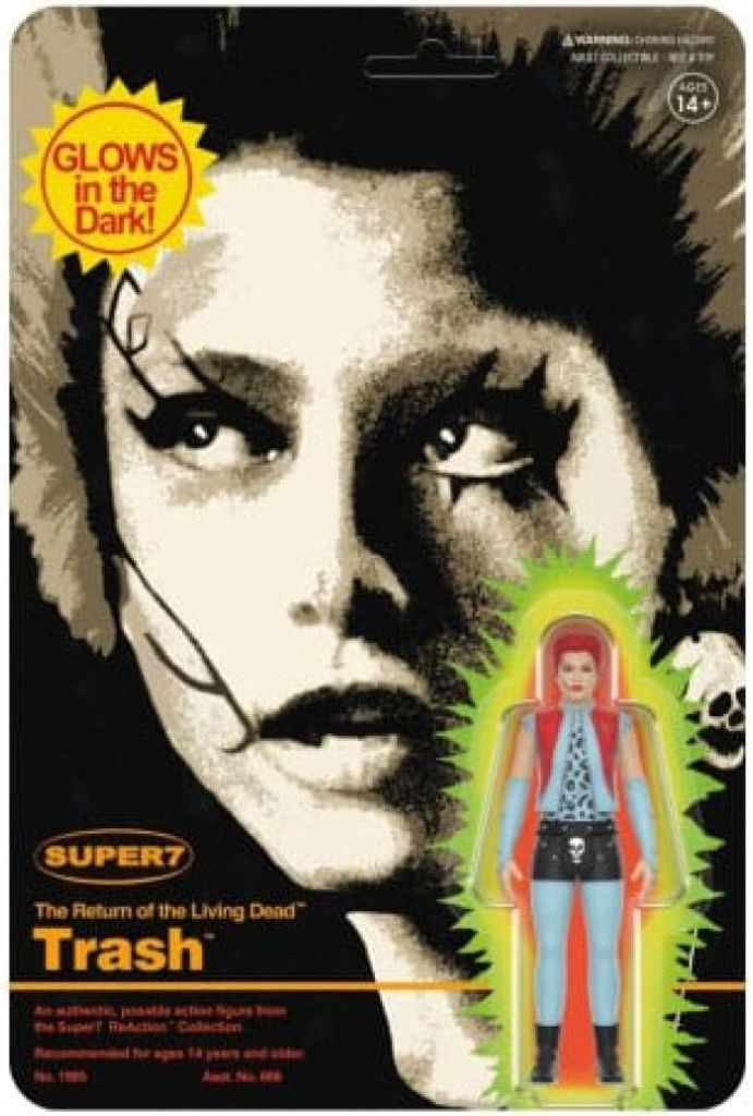 The Return of the Living Dead ReAction Actionfigur Wave 04 Trash (Monster Glow) 10 cm