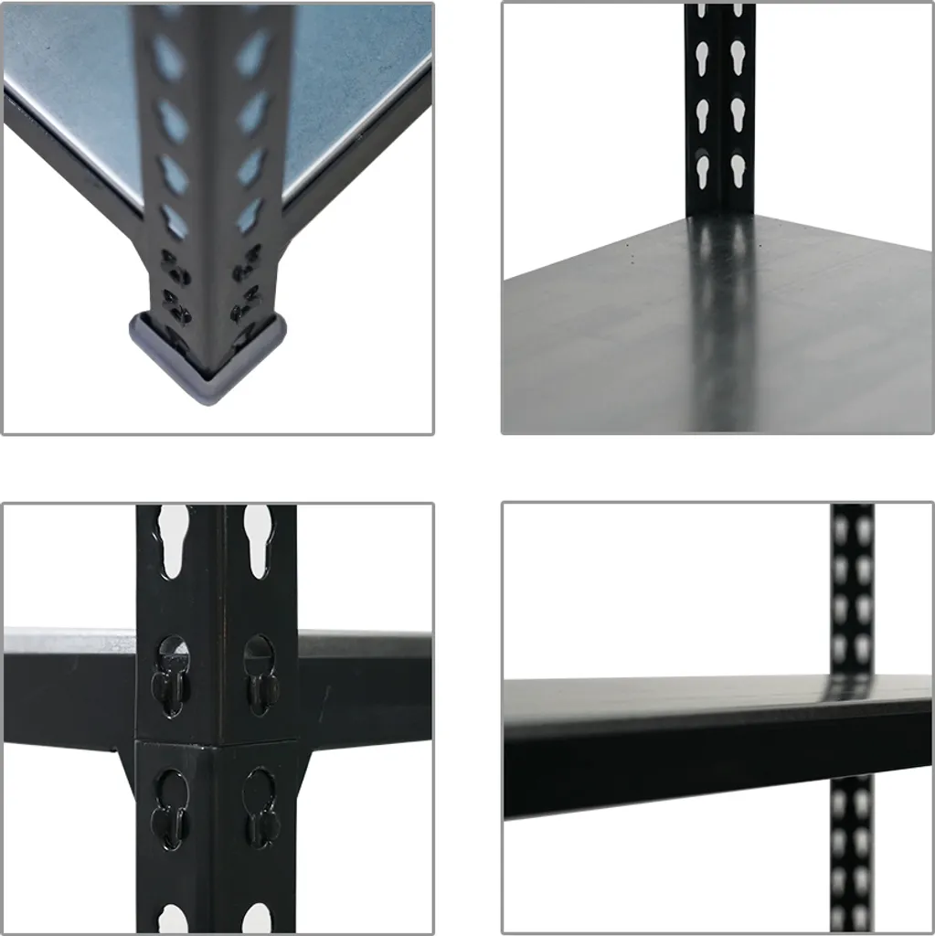 Étagère Simonrack sans vis SIMONCLICK 5 robuste et modulable 180cm grise