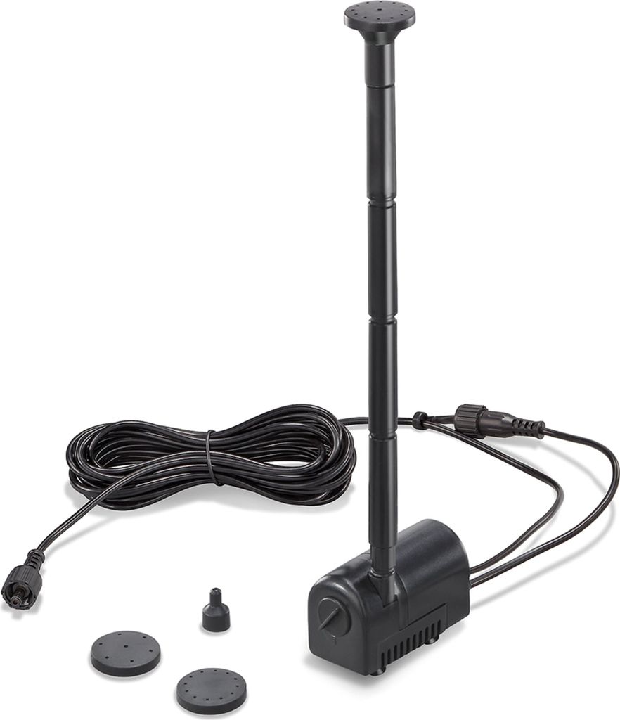 esotec Solar Ersatzpumpe Teichpumpe Fountain 160/230 mit Sprinklerset 101988