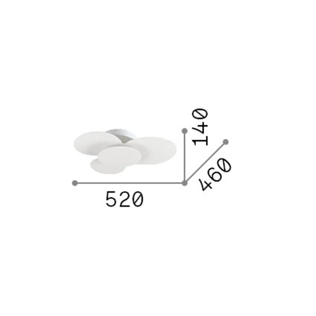 Plafonnier Nuage pour Éclairage Douceur Salon et Chambre à Coucher