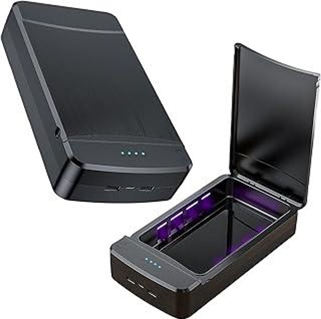 Professionelle Nail Art Sterilisator Box: WIYETY UV Lampe Sterilisator, Professionelle UV Desinfektionsgerät Mit Leisem Betrieb Geeignet für Nage...
