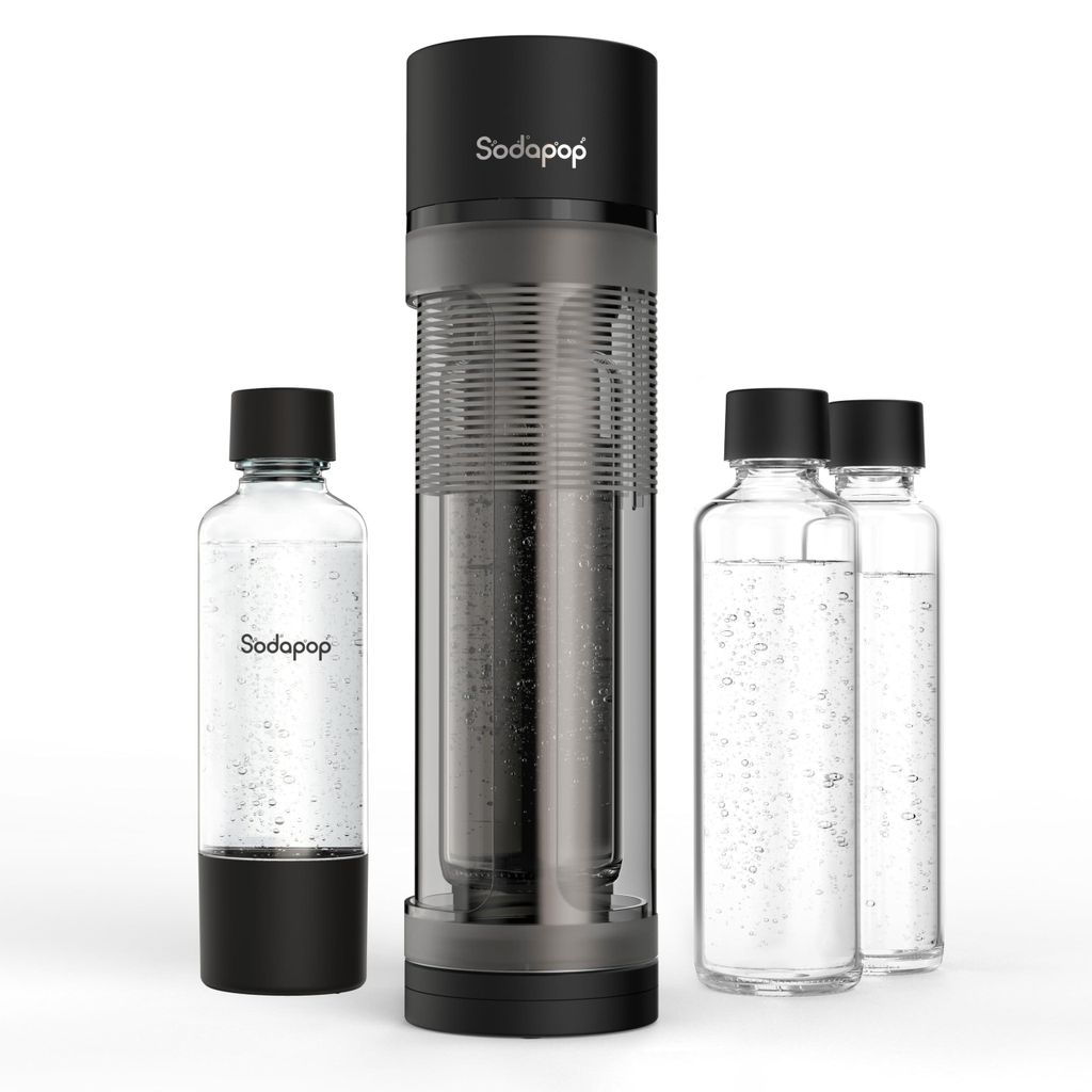Sodapop Wassersprudler Logan, inkl. 2 Glasflaschen (850 & Produktbild 