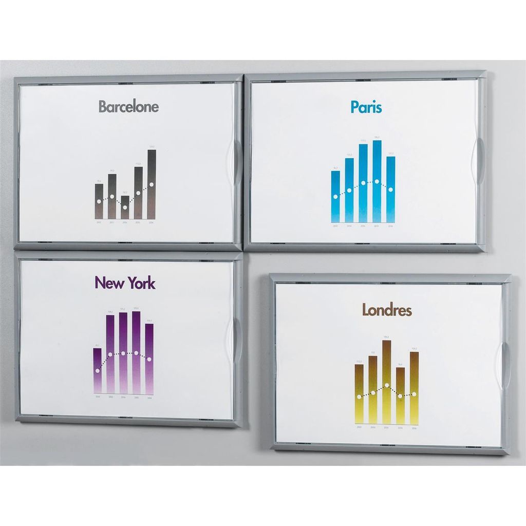 PAPERFLOW Panneau mural Info Display, DIN A4, couleur : Image du produit 
